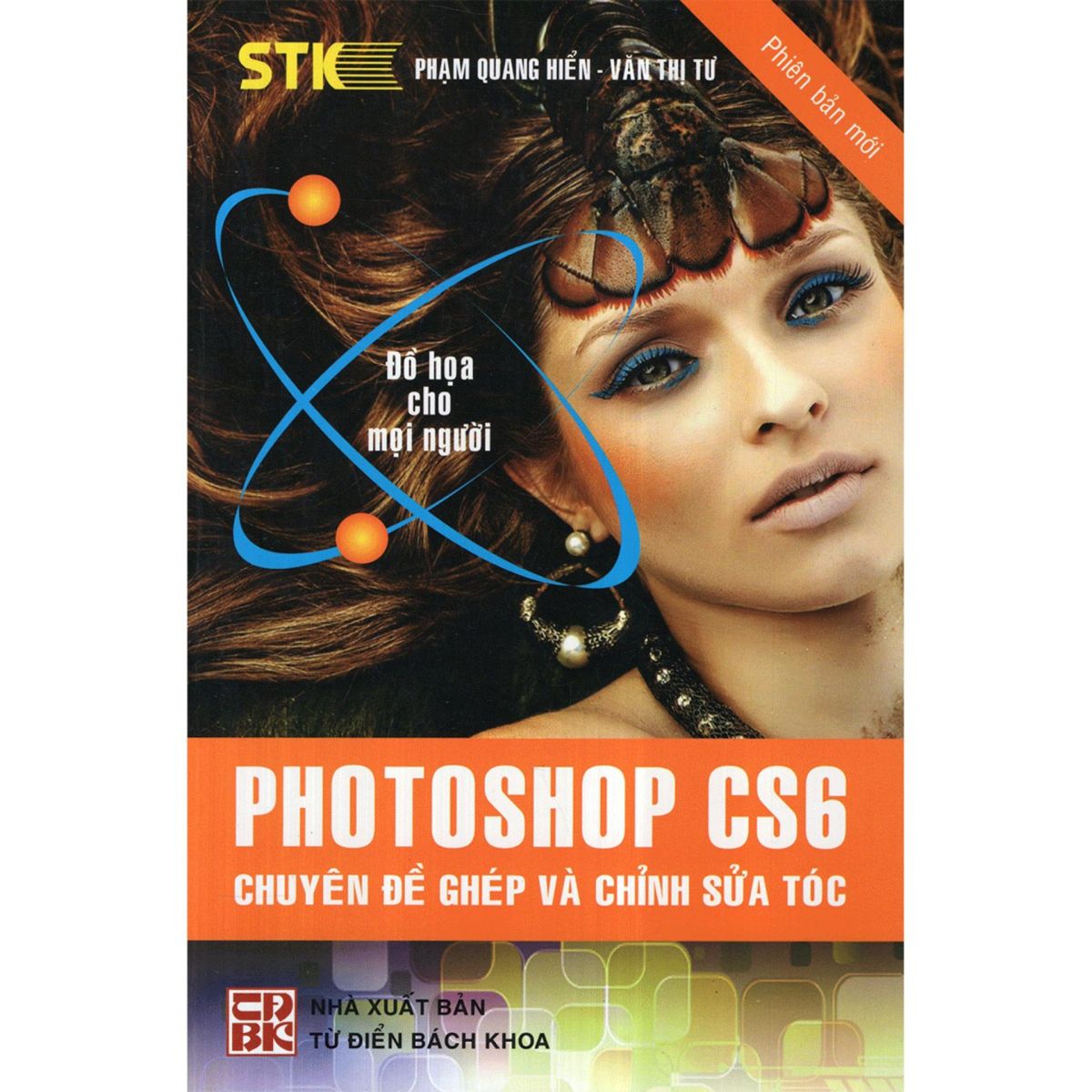 sách học Photoshop - ghép và chỉnh sửa tóc