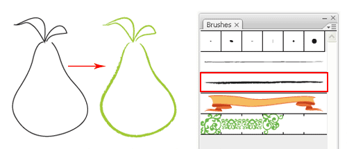 Cách Sử Dụng Brush Tool Trong Adobe Iiiustrator